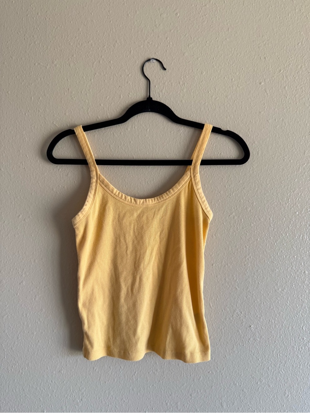 Yellow Women's Cotton Tank Top